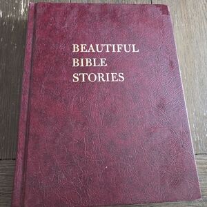 Vintage Beautiful Bible Stories by Patricia Summrlin Martin Leather Hardcover BK
